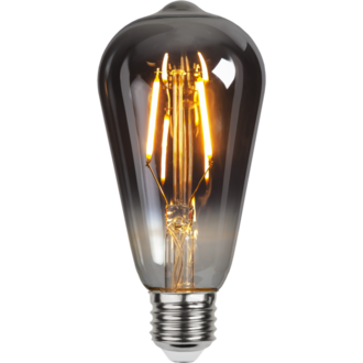 LED Lamp E27 ST64 Plain Smoke