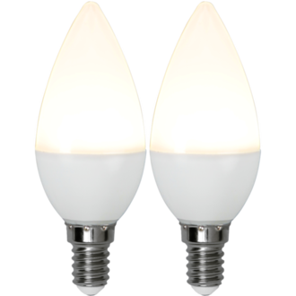 LED Lamp E14 C37 Opaque Basic