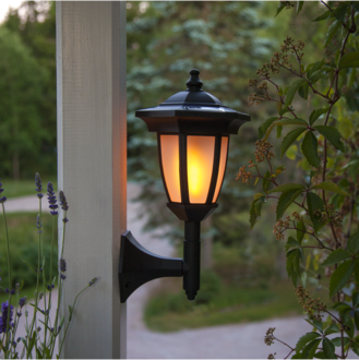 Solar Lamp Flame