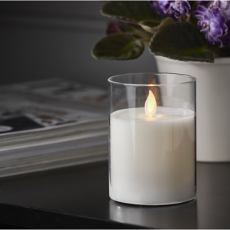 LED Pillar Candle M-Twinkle