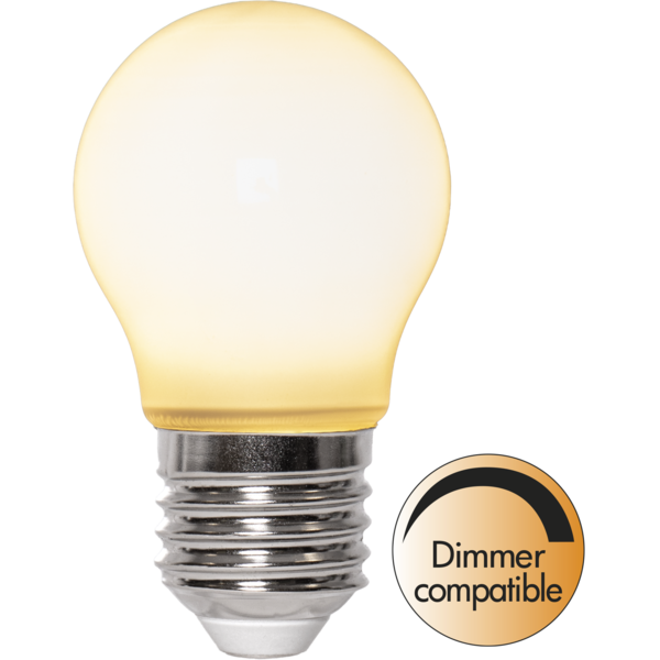 LED Lamp E27 G45 Opaque filament RA90