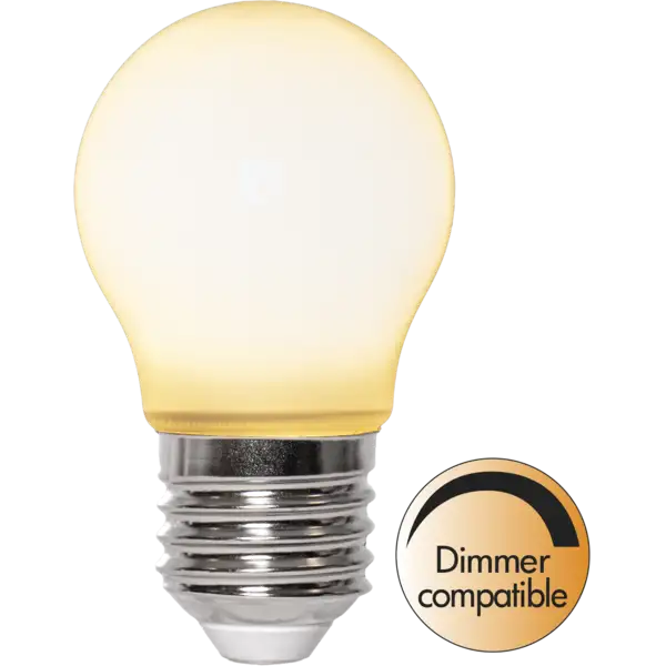 LED-lampa E27 Klot Opaque filament RA90