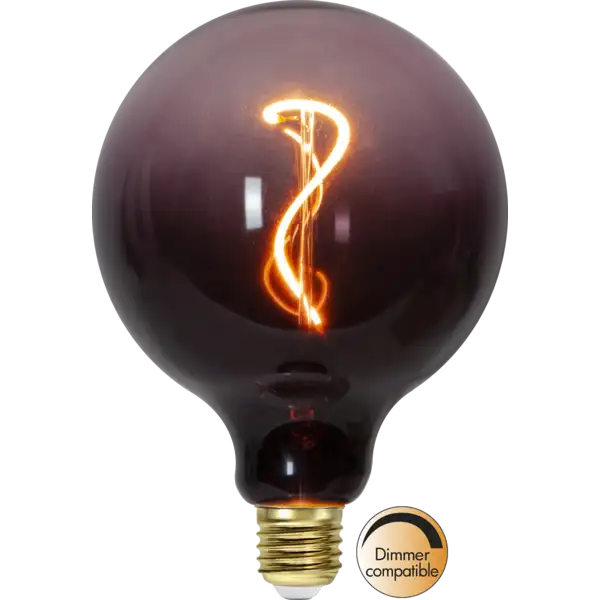 LED-lampa E27 Glob 125 ColourMix
