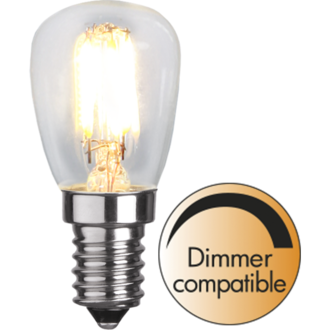 LED Lamp E14 ST26 Clear