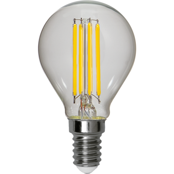LED Lamp E14 P45 Clear