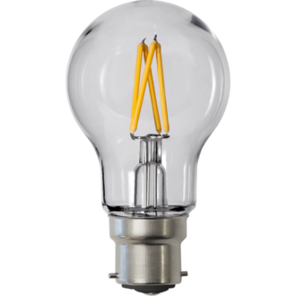 LED Lamp B22 A55 Outdoor Lighting PC Cover Filament