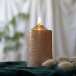 LED Pillar Candle Flamme