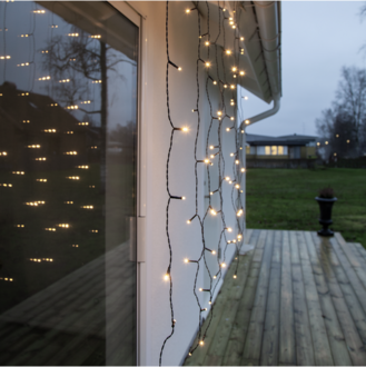 Curtain Lights Crispy Ice White