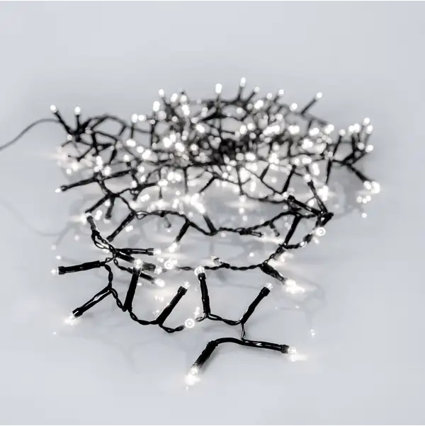 Lichterkette Crispy Ice White