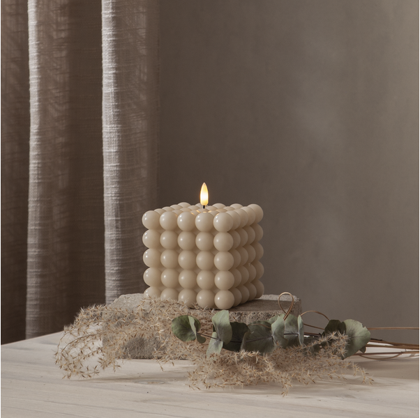 LED Pillar Candle Flamme Dot