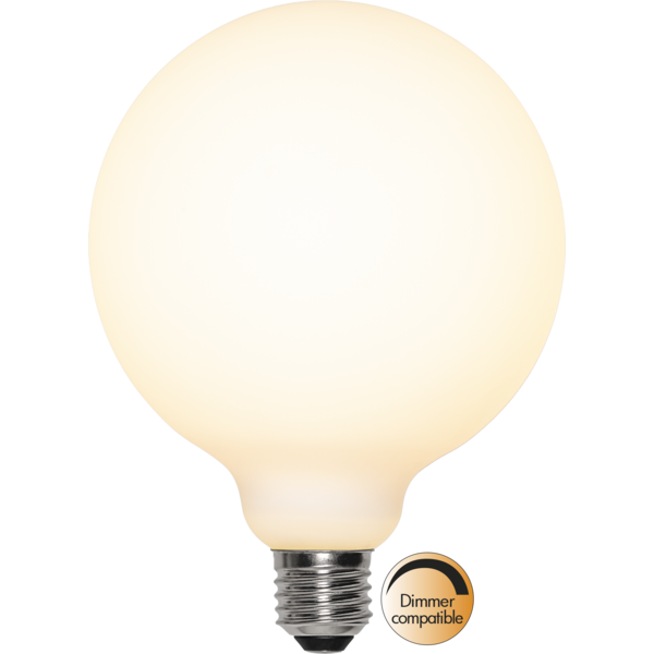 LED Lamp E27 G125 Opaque Double Coating