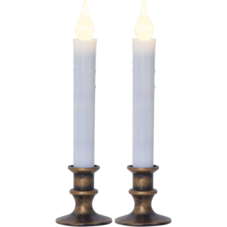 LED Dinner Candle 2 pack Mette