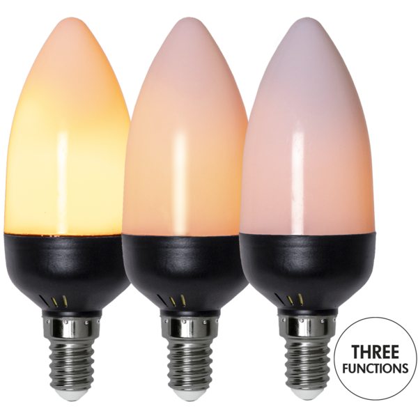 LED Lamp E14 C37 Flame