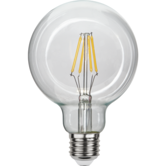 LED Lamp E27 G95 Clear