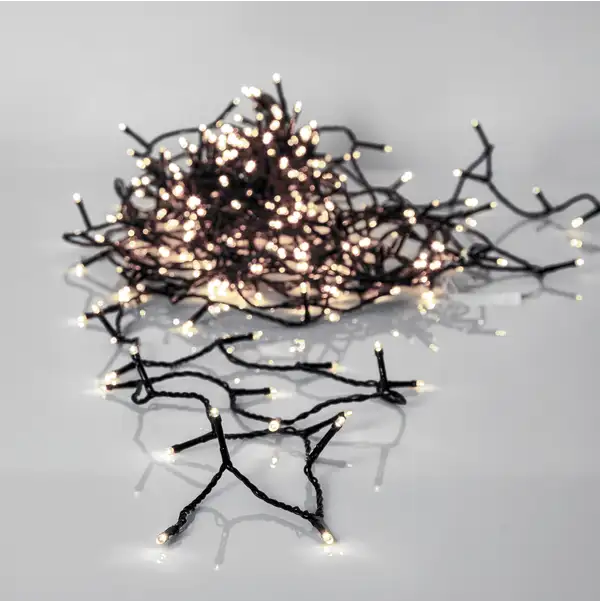 Lichterkette Crispy Ice White