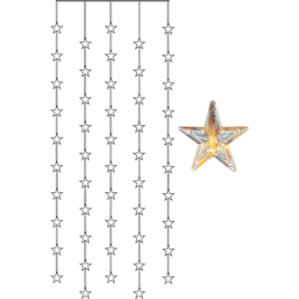 Curtain Lights Star Curtain