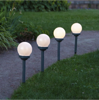 Display Solar Lights Globus