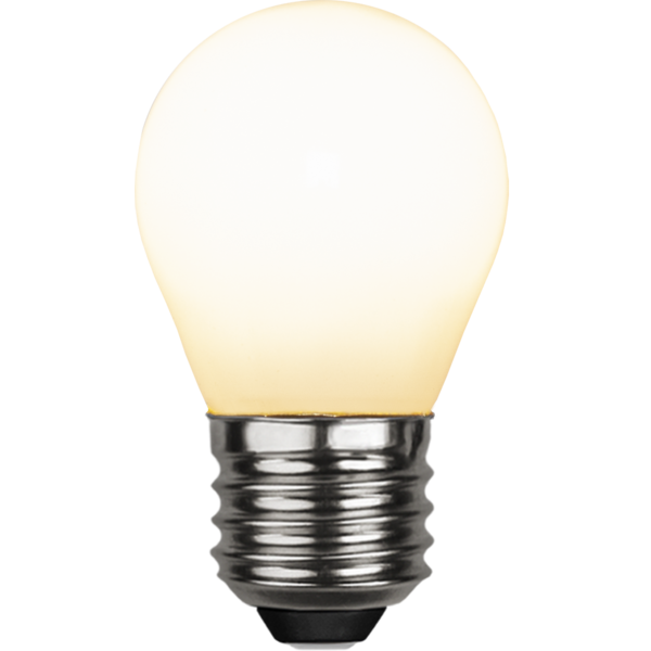 LED-Lampe E27 G45 Opaque filament RA90