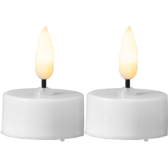 LED Tealight 2 Pack Flamme