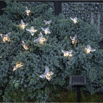 Solar Light Chain Papillon