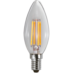 LED Lamp E14 C35 Clear 3-step memory
