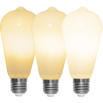 LED Lamp E27 ST64 Opaque Filament RA90 3-step