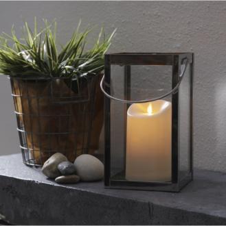 LED Pillar Candle M-Twinkle