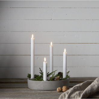 LED Dinner Candle 4 pack Flamme