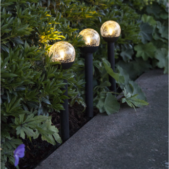 Solar Bollard 3 Pack Roma