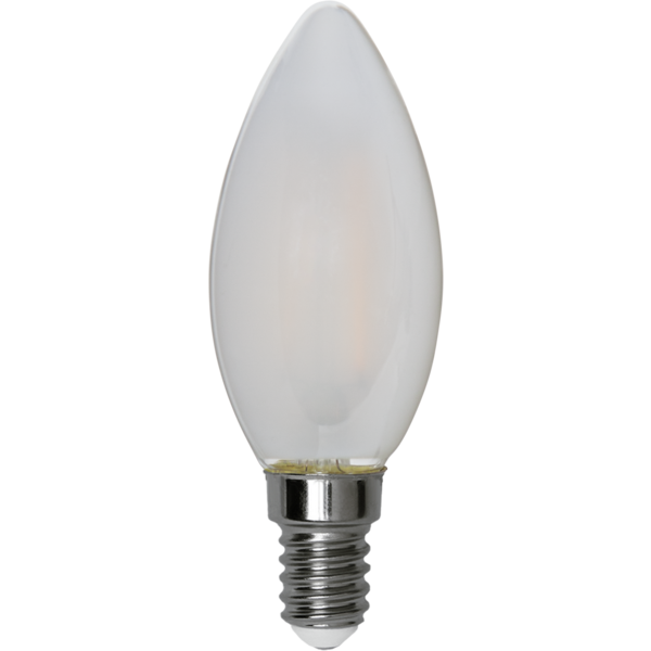 LED Lamp E14 B35 Frosted 2-pack