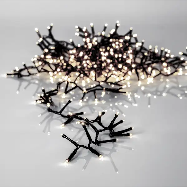 Lichterkette Crispy Ice White