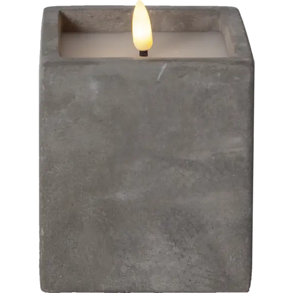 LED Stumpenkerze Flamme Cem