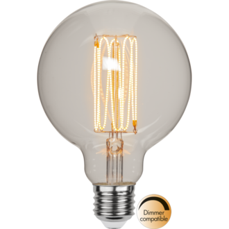 LED Lamp E27 G95 Decoled Grace Clear