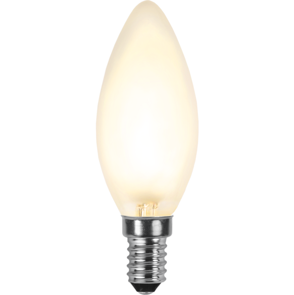 LED Lamp E14 B35 Opaque filament RA90