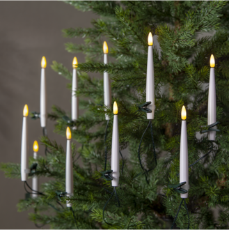 Candle Tree Lights Flamme 16LED