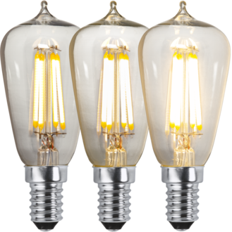 LED Lamp E14 ST38 Clear 3-step Memory