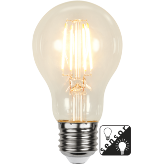 LED Lamp E27 A60 Sensor clear