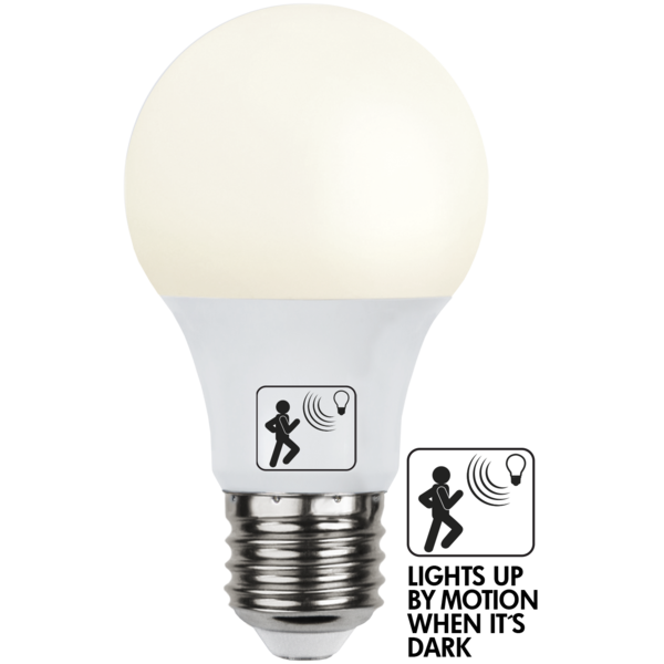 LED Lamp E27 A60 Sensor opaque Christmas decorative lighting for indoors outdoors