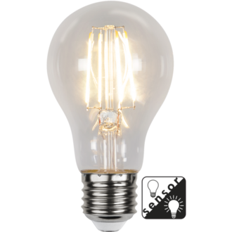 LED Lamp E27 A60 Sensor clear