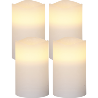 LED Pillar Candle 4 pack May