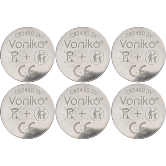 Battery 6 Pack CR2450