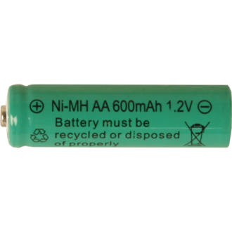 Rechargeable Battery AA 1,2V 600mAh Ni-MH