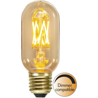LED Lamp E27 T45 Vintage Gold