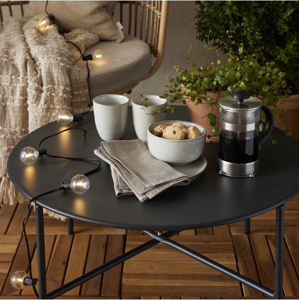 Solar Light Chain Globe Mini