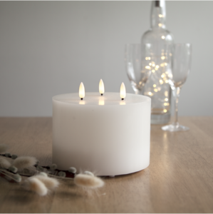 LED Pillar Candle Flamme