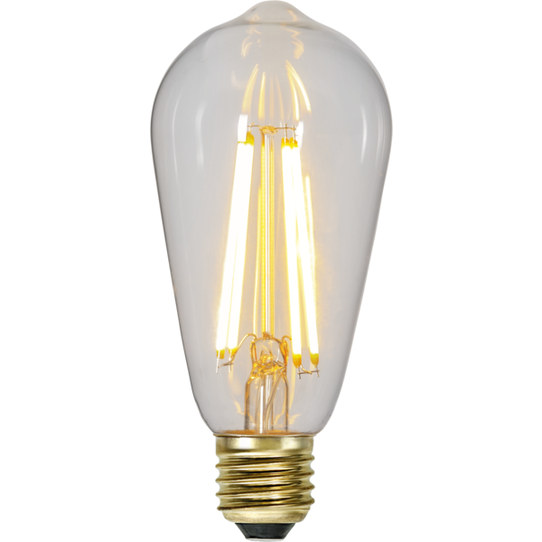 LED Lamp E27 ST64 Soft Glow 3-step memory