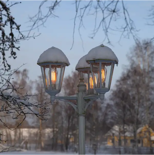 LED-lampa E27 Lyktlampa Soft Glow