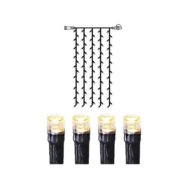 Curtain Lights Extra System Decor