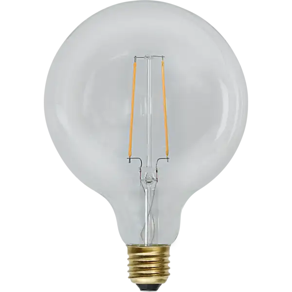 LED-lampa E27 Glob 125 Soft Glow