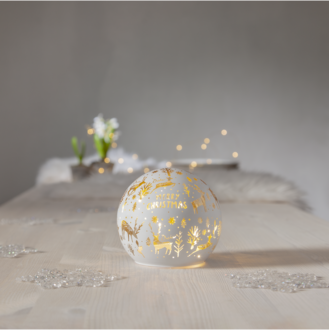 Glass Decoration MerryX-mas